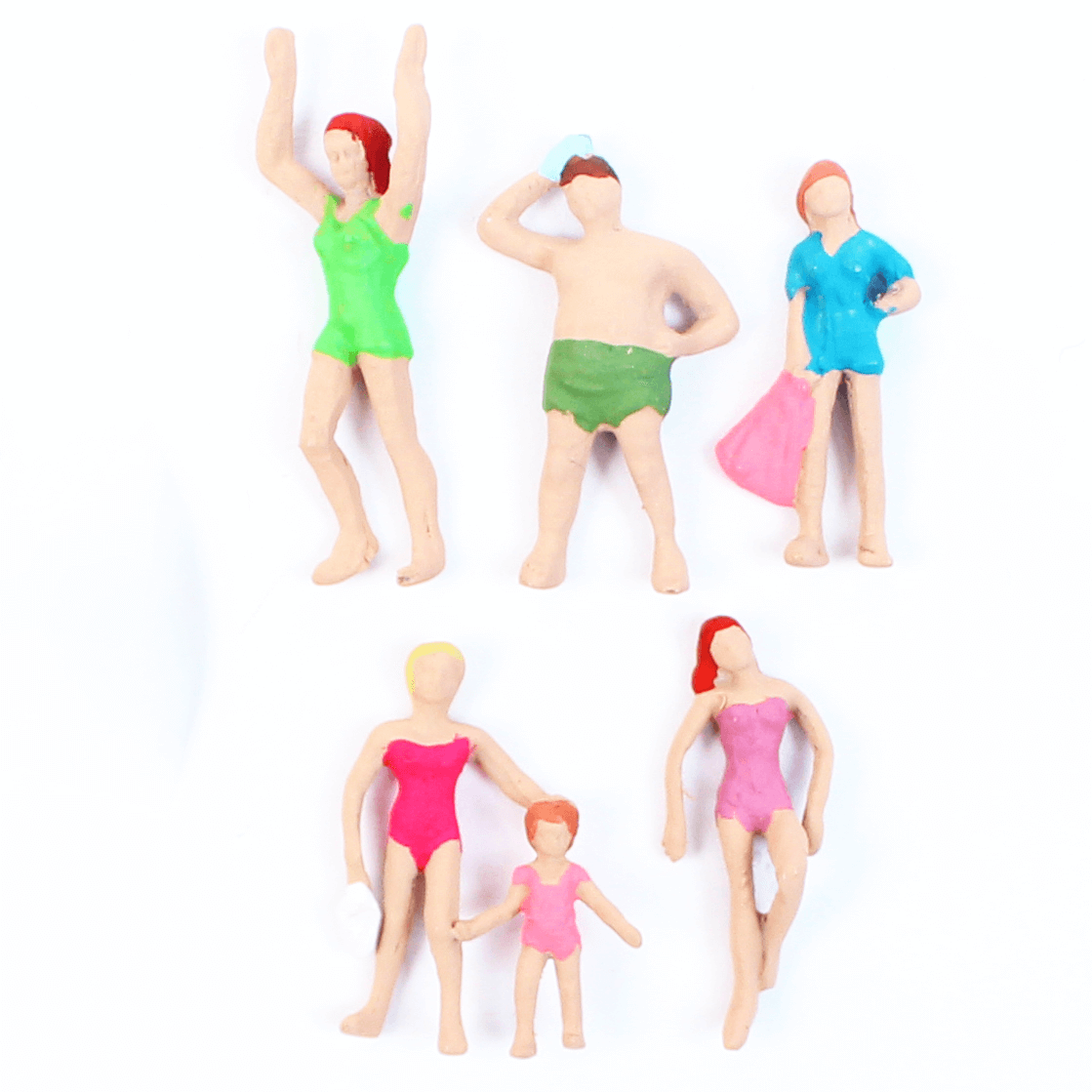 Figuras Para Maquetes 1/100 609 Minitec 06 Peças